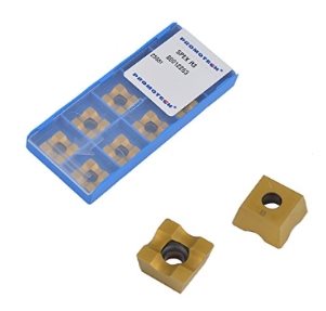 PLY-000739 - Old number (PLY-000160) - P013.-Cutting insert R4.-Special Geometry (sold 10pcs/box)(4 inserts per milling head) BEVL3002